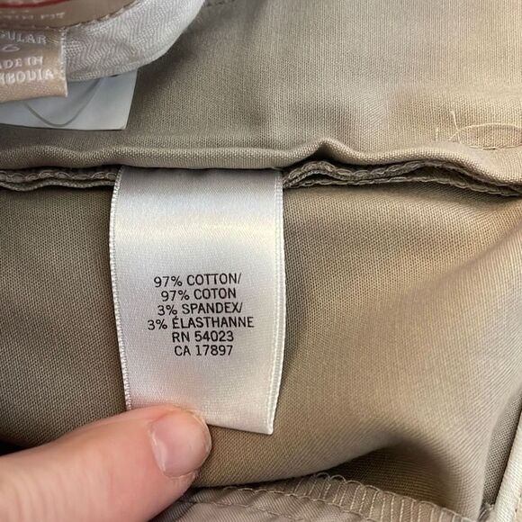 Banana Republic Women’s Khaki Martin Fit Dress Pants size 6R NEW - Picture 6 of 7